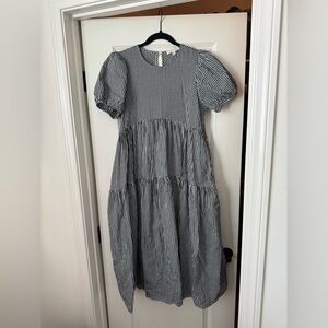 Anthropologie Gingham Dress
